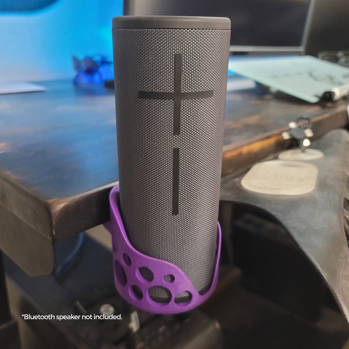 SPEAKER POCKET - Bluetooth Speaker (Boom 3) | Countertop Edge Mount (3D PRINTED)