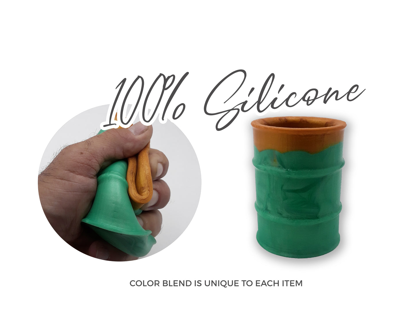 MULTI-PURPOSE OIL DRUM  | Dual Color (SILICONE)