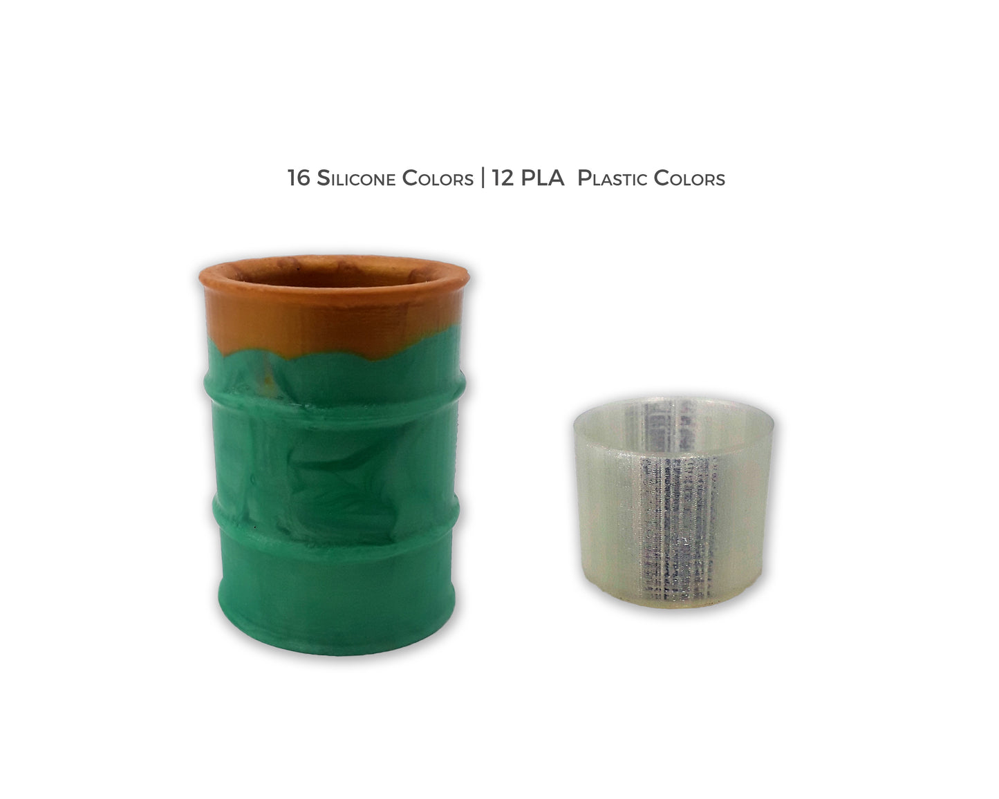 MULTI-PURPOSE OIL DRUM  | Dual Color (SILICONE)